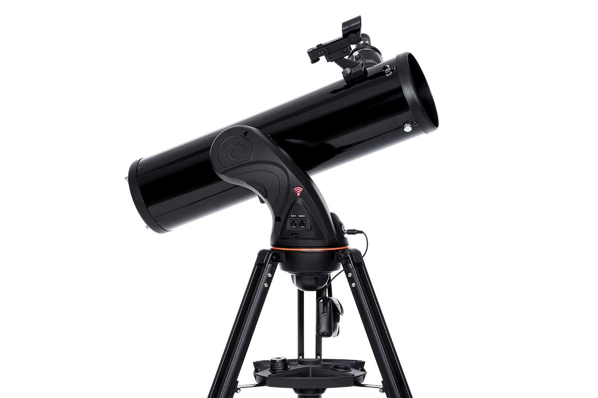 Celestron AstroFi 130 eyepieces ready for crisp lunar and planetary views