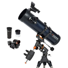 Celestron AstroMaster 114EQ setup guide for quick backyard stargazing
