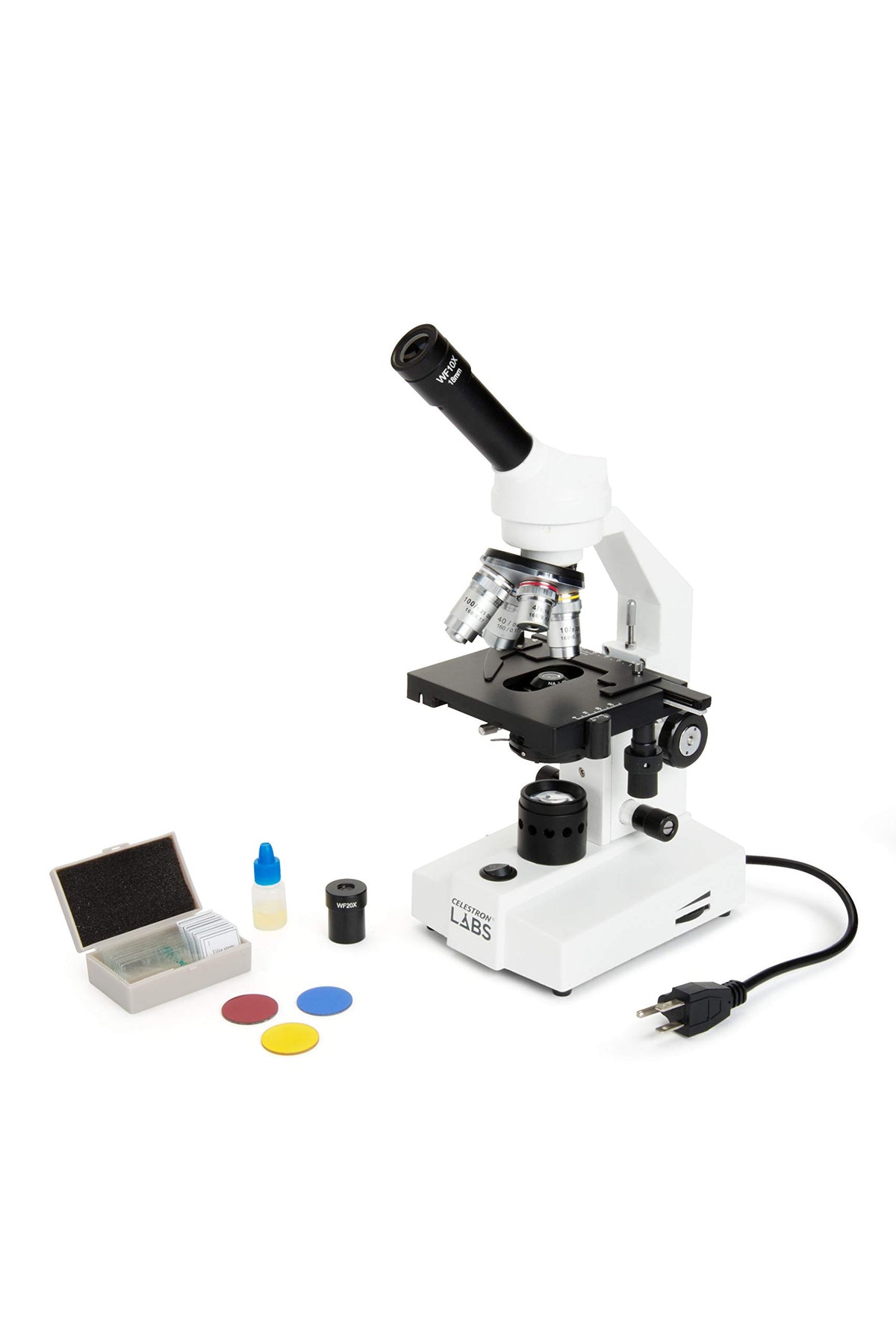 CM2000CF objective lenses range from 4x to 100x for versatile samples