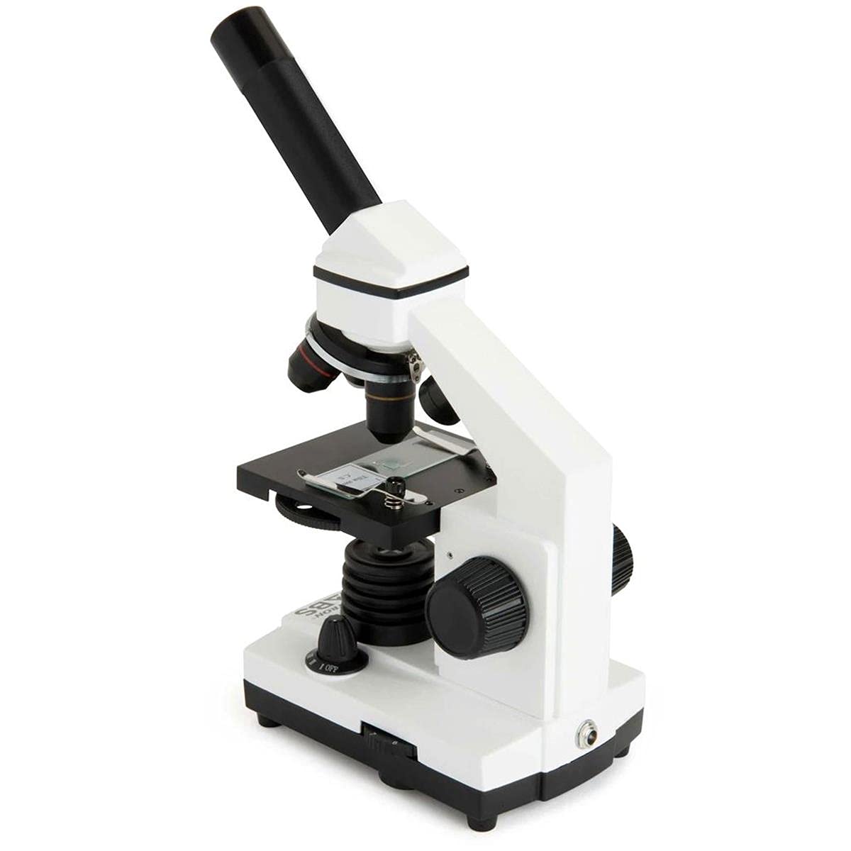 Celestron CM800 LED illumination provides bright, cool lighting for accurate viewing.