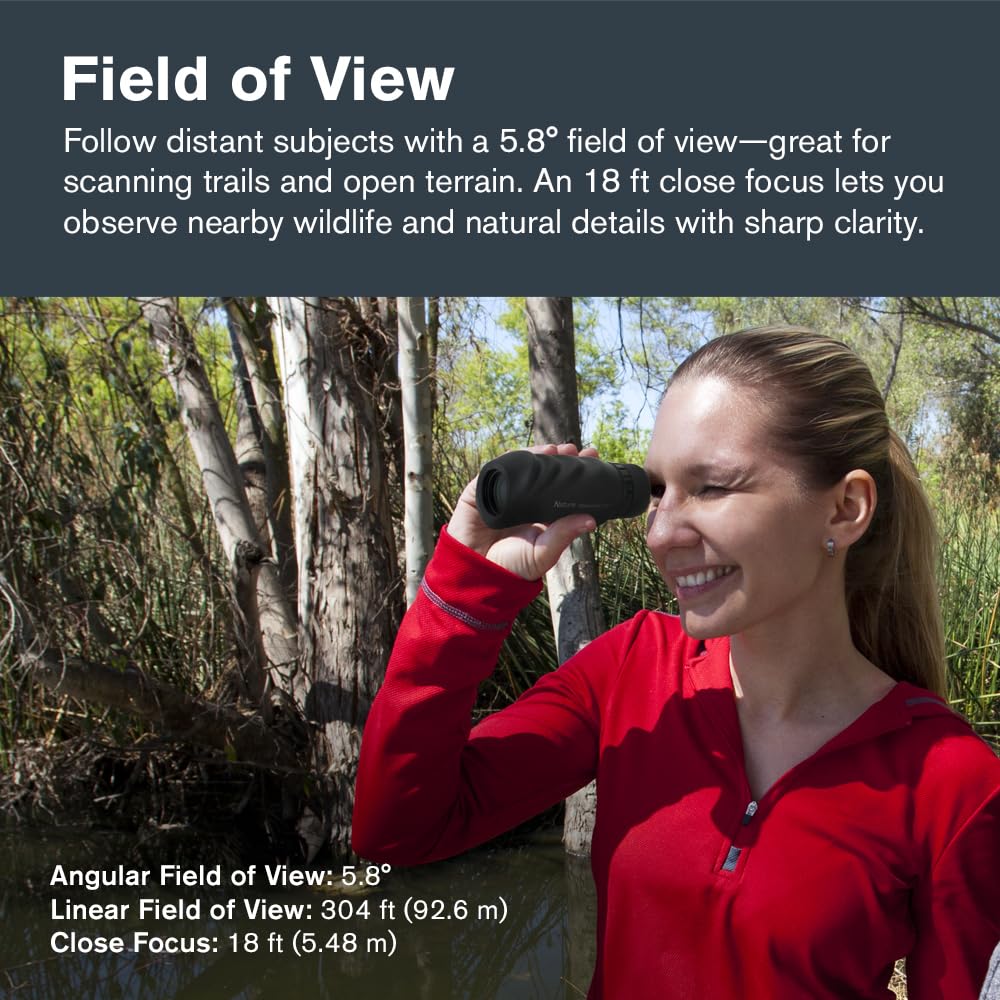 Celestron in use on a hiking trail showing portability for spontaneous observations