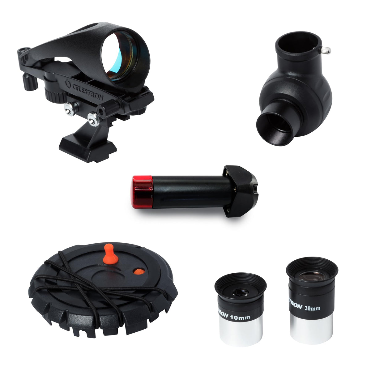 Celestron Inspire 100AZ large aperture enables brighter deep-sky views
