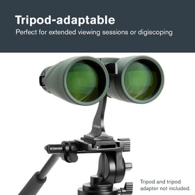 Celestron Nature DX 12x56 stay fog-free in rain or humidity due to nitrogen purge.