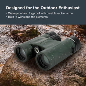 Celestron Nature DX 8x32 binoculars support wildlife observation with stable, bright views.