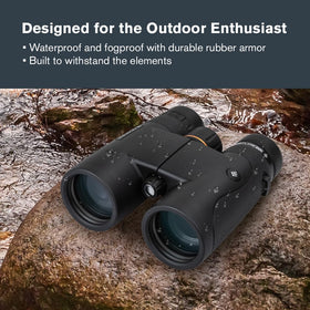 Celestron Nature DX 8x42 eyecups provide comfortable viewing with glasses