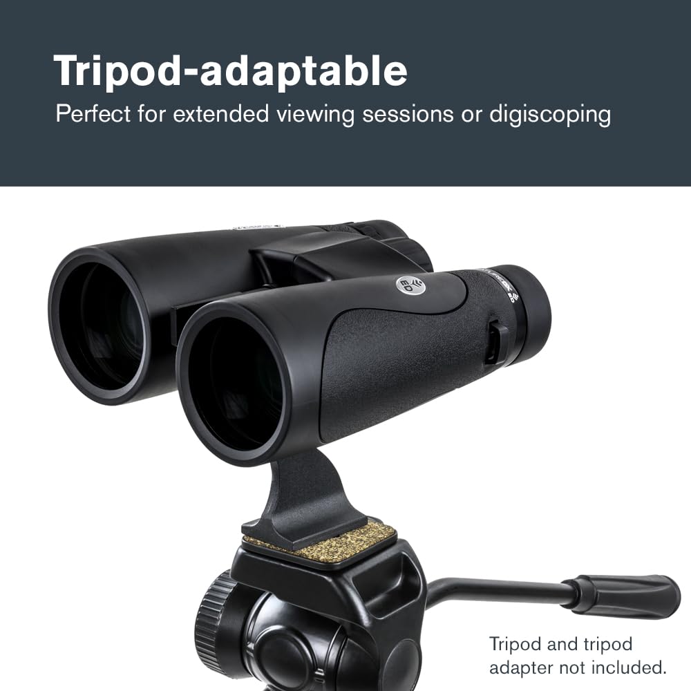 Celestron Nature DX ED 10x50 waterproof and nitrogen-purged construction for fog-free operation.