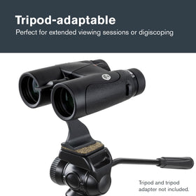 Celestron Nature DX ED 8x42 twist-up eyecups for glasses or no glasses