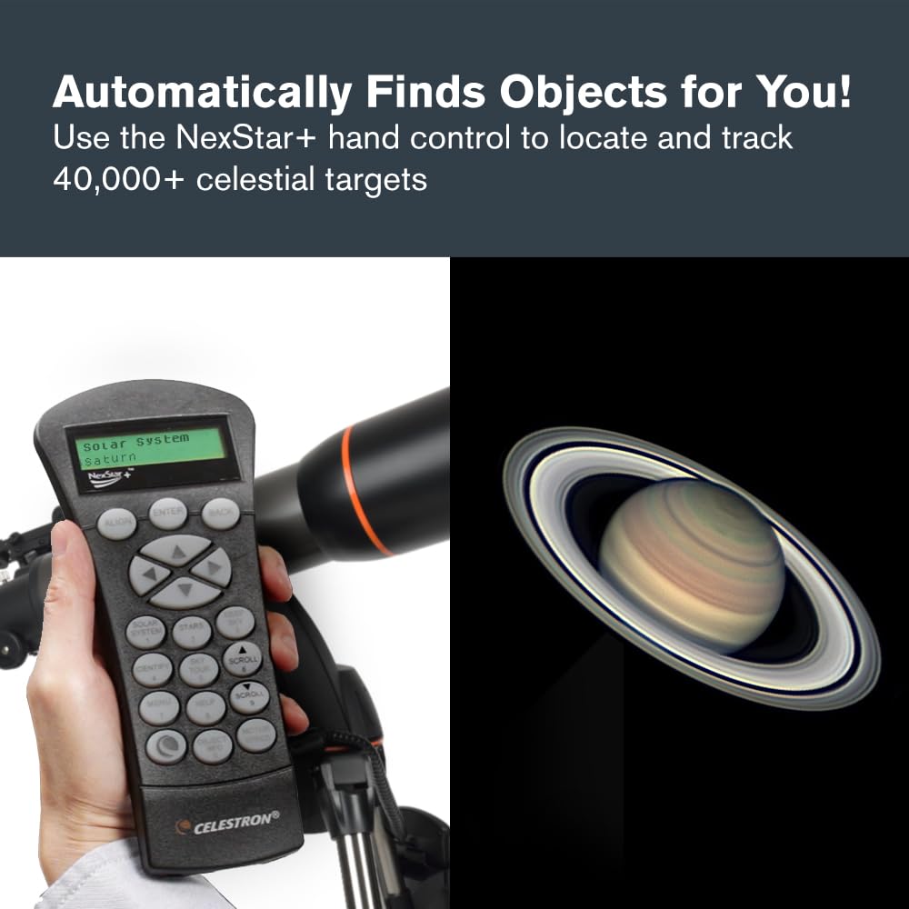 Celestron NexStar 102SLT compact form factor emphasizes easy transport and setup.