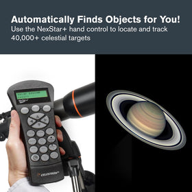 Celestron NexStar 102SLT compact form factor emphasizes easy transport and setup.