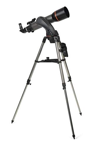 Celestron NexStar 102SLT SkyAlign process demonstrates fast alignment to targets.