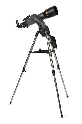 Celestron NexStar 102SLT SkyAlign process demonstrates fast alignment to targets.