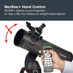 StarPointer finder helps locating objects at dusk with ease.