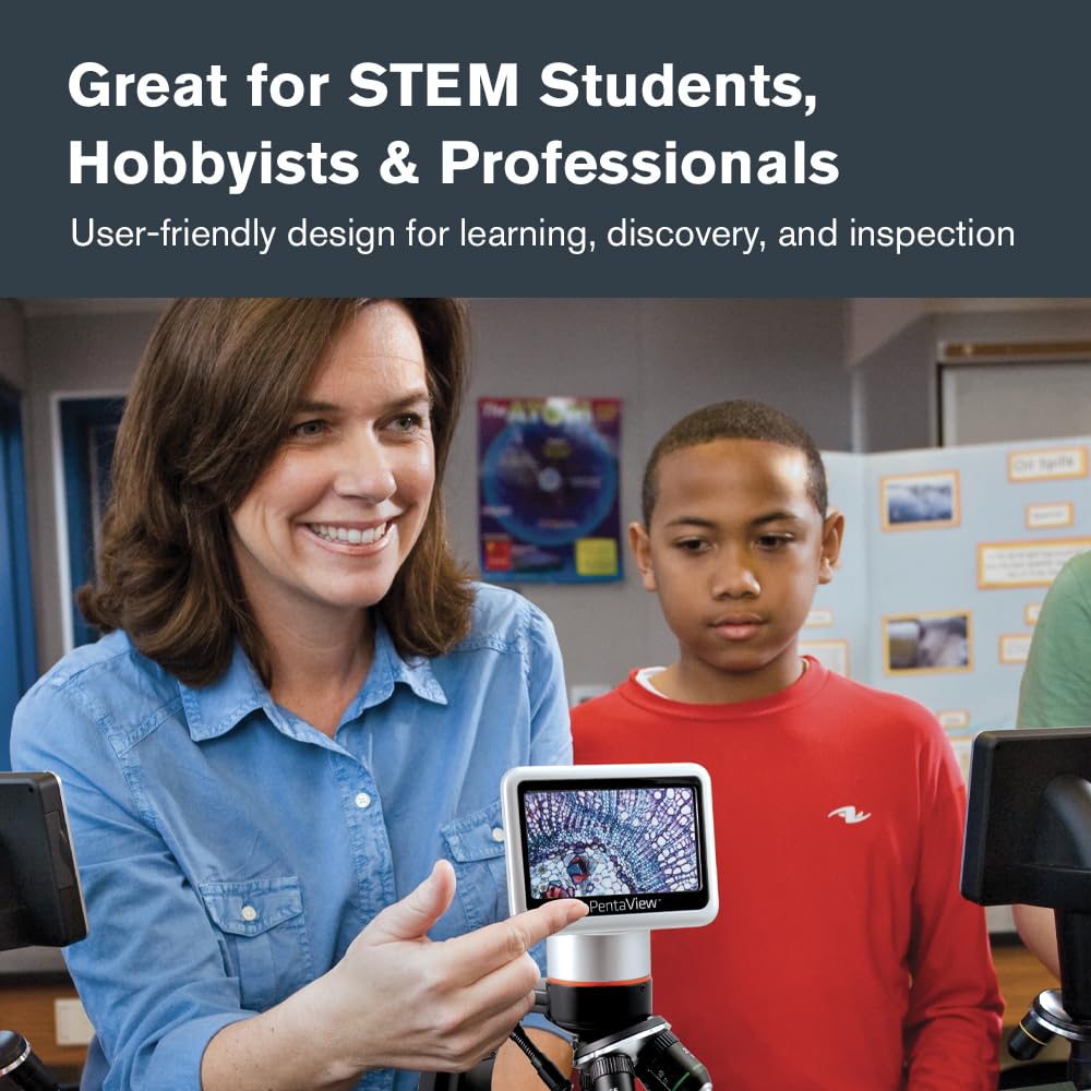 Celestron PentaView rotating head enables easy angle sharing in classrooms