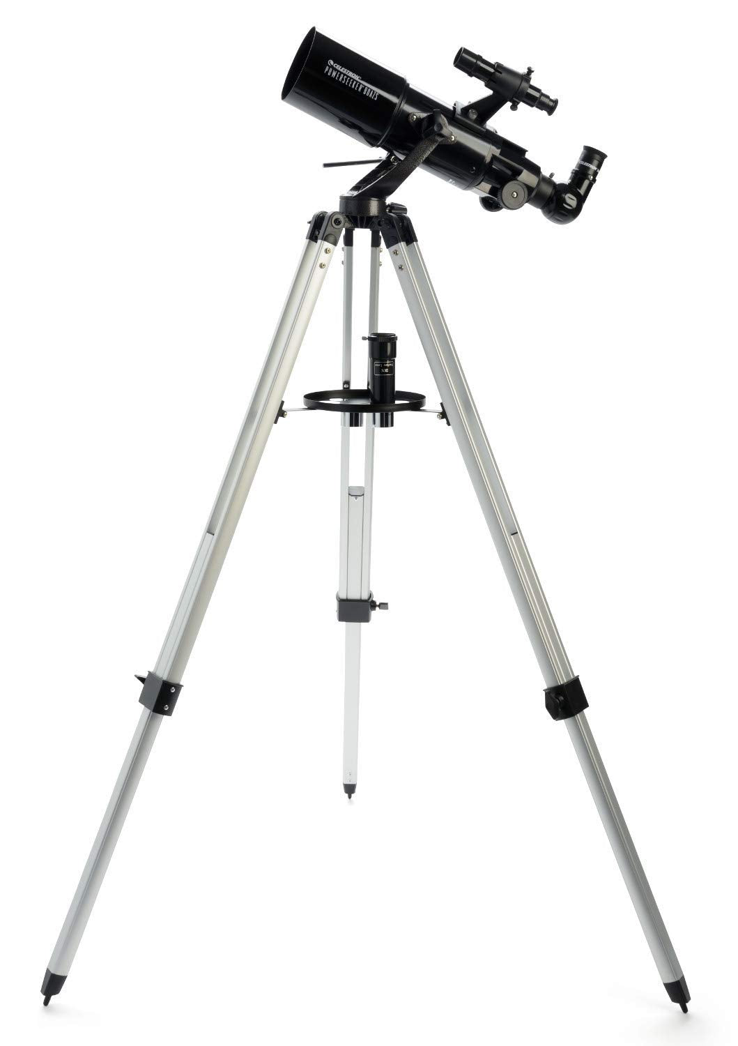 Celestron PowerSeeker 80AZS telescope setup for easy beginner use