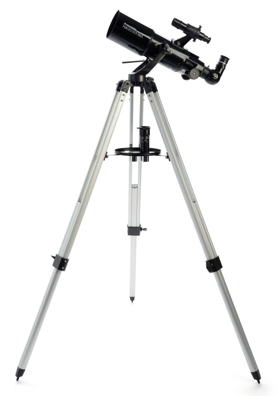 Celestron PowerSeeker 80AZS telescope setup for easy beginner use