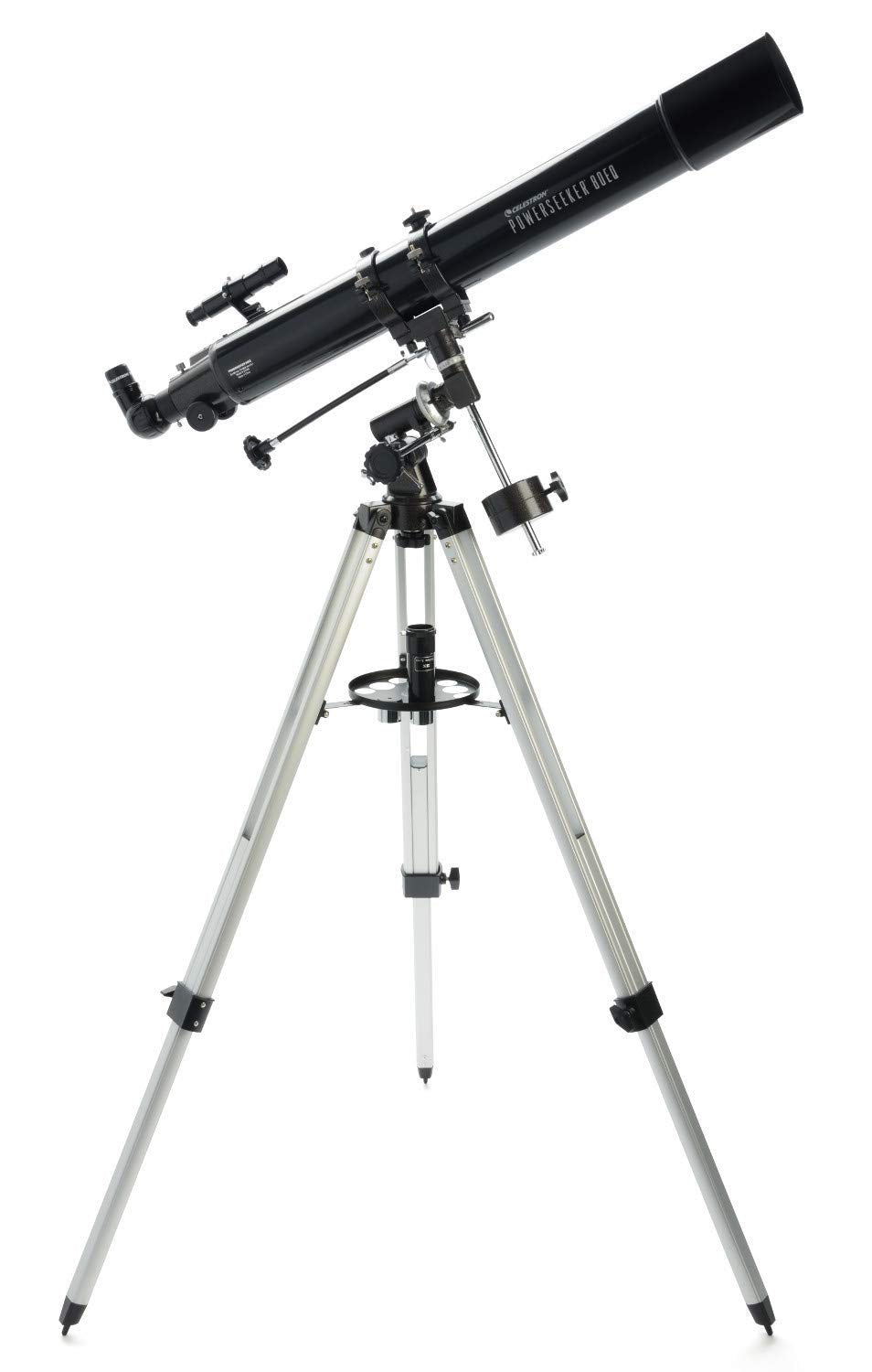 PowerSeeker 80EQ on a German Equatorial mount for smooth tracking