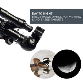 Celestron PowerSeeker 60AZ with 3x Barlow lens triples magnification options