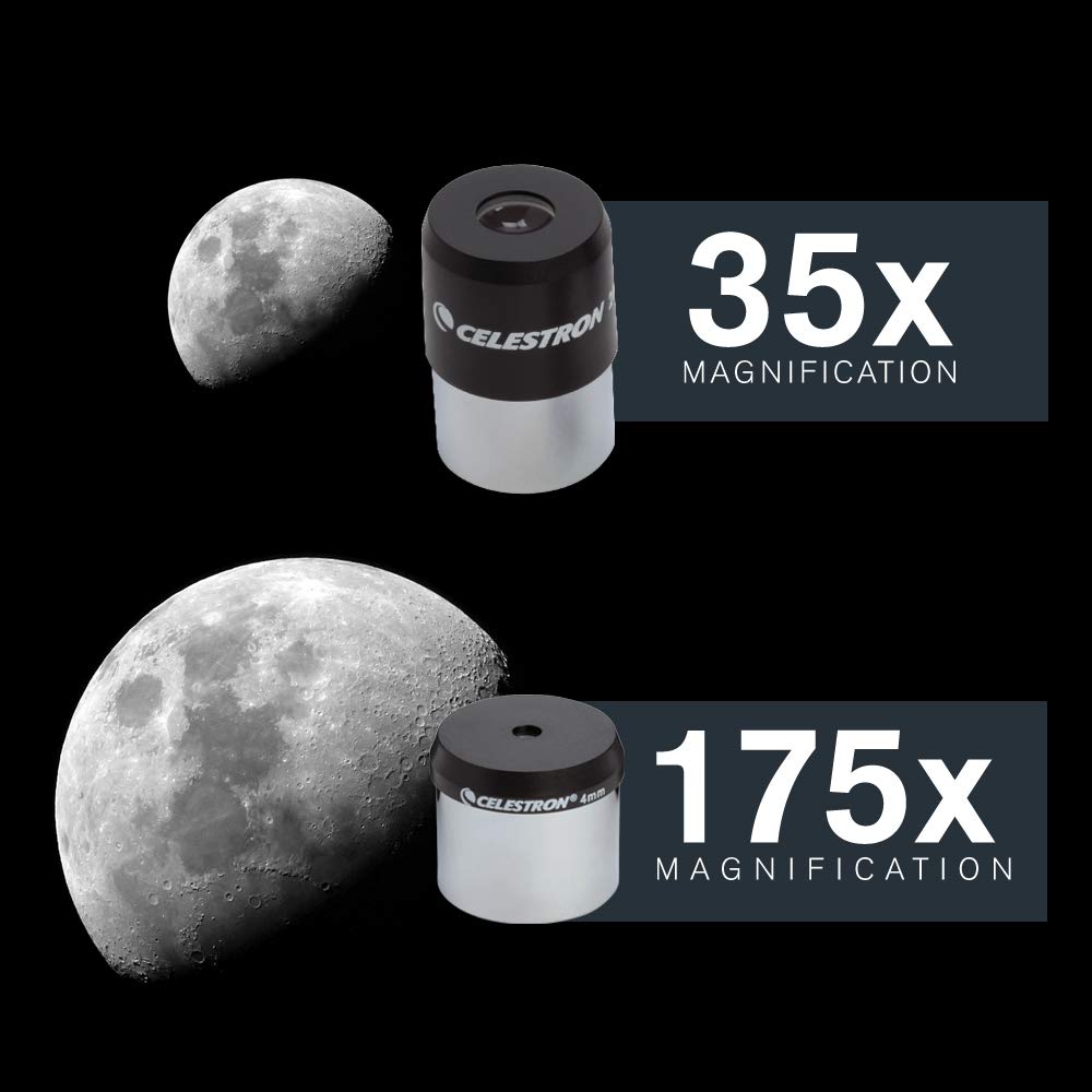 PowerSeeker 70EQ box includes telescope components and accessories.