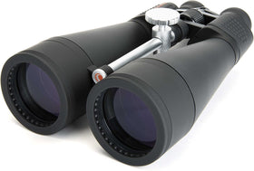 Celestron SkyMaster 20x80 with tripod adapter enables steady long-range viewing.
