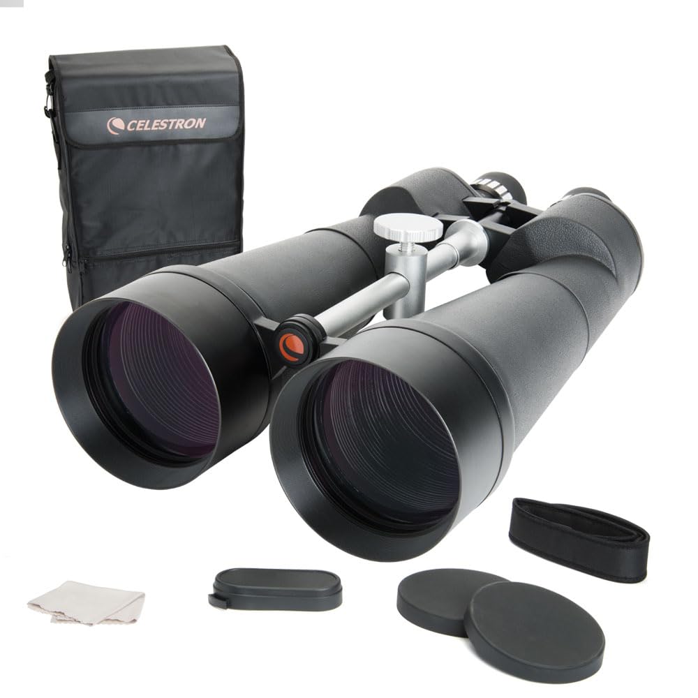 Celestron SkyMaster 25x100 binoculars with giant 100mm lenses for deep-sky viewing