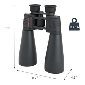 Celestron SkyMaster 25x70 used at dusk for astronomy viewing