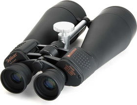 Celestron SkyMaster 20x80 showing 80mm objective lenses for bright distant views.