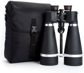 Rugged, rubber-armored housing protects optics in challenging weather.