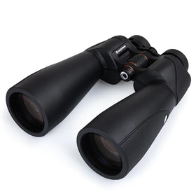 Celestron SkyMaster Pro ED 15x70 binocular body with rugged waterproof housing for outdoor use.