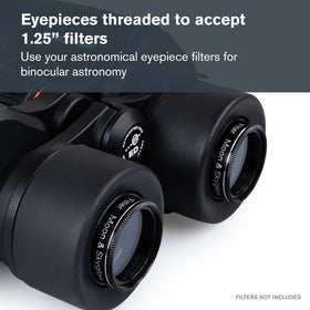 Celestron SkyMaster Pro ED 20x80, nitrogen-purged interior prevents fogging during temperature shifts.
