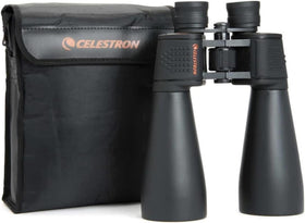 Celestron SkyMaster water-resistant exterior withstands tough viewing sessions.