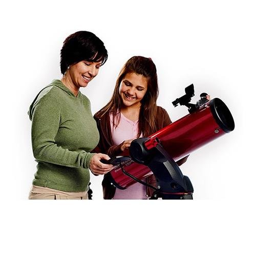 Celestron SkyProdigy 130 mounted on a sturdy tripod for quick setup.