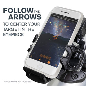 Celestron StarSense LT80AZ app guides you to top celestial objects for your time and location.