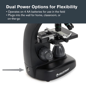 Celestron TetraView includes 2GB SD card for saving observations.