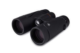 Celestron TrailSeeker 10x42 closeup for sharp birdwatching detail.