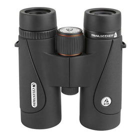 Celestron TrailSeeker ED 10x42 nitrogen-filled waterproof chassis prevents internal fogging.