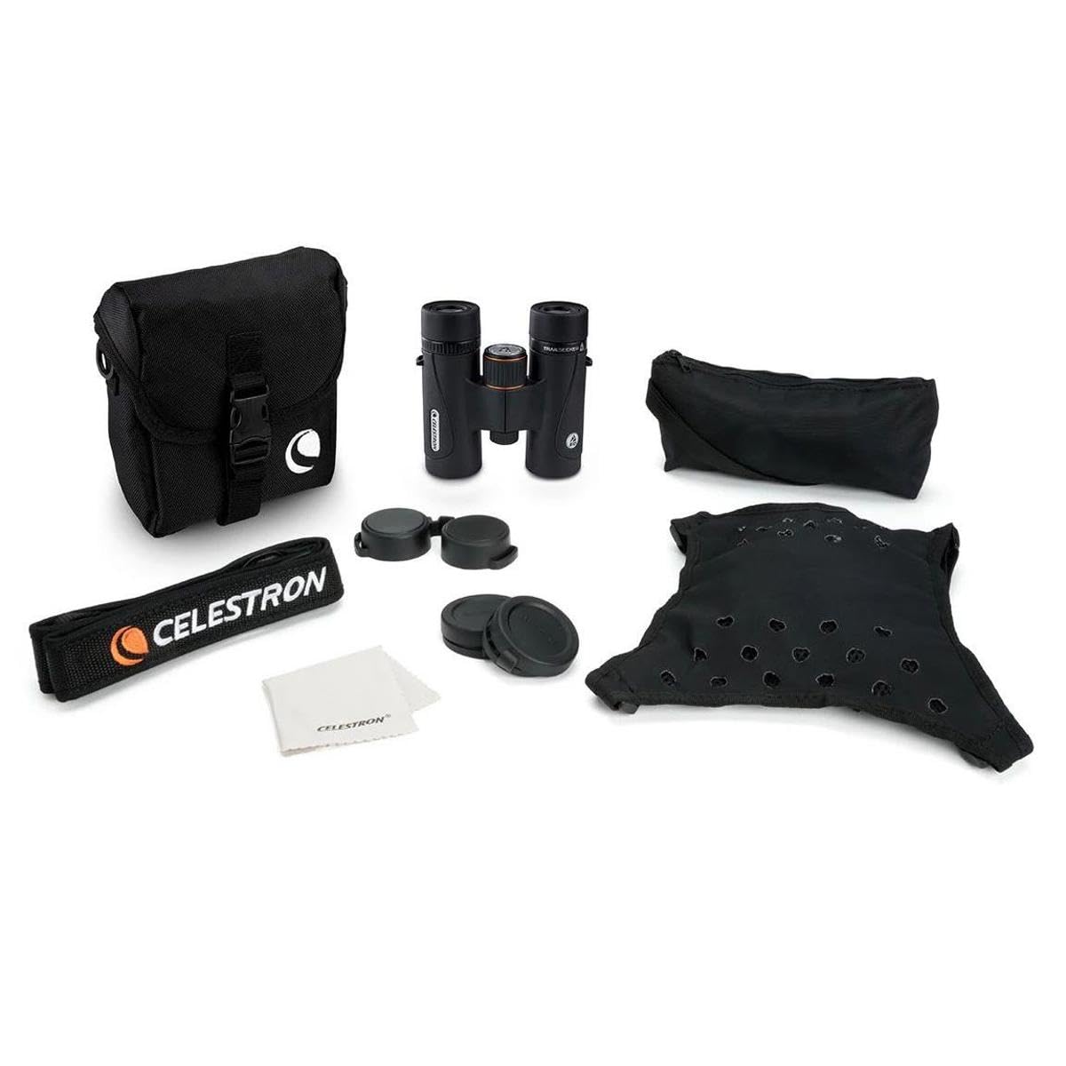 Celestron TrailSeeker ED 8x32 magnesium alloy body provides durable field use