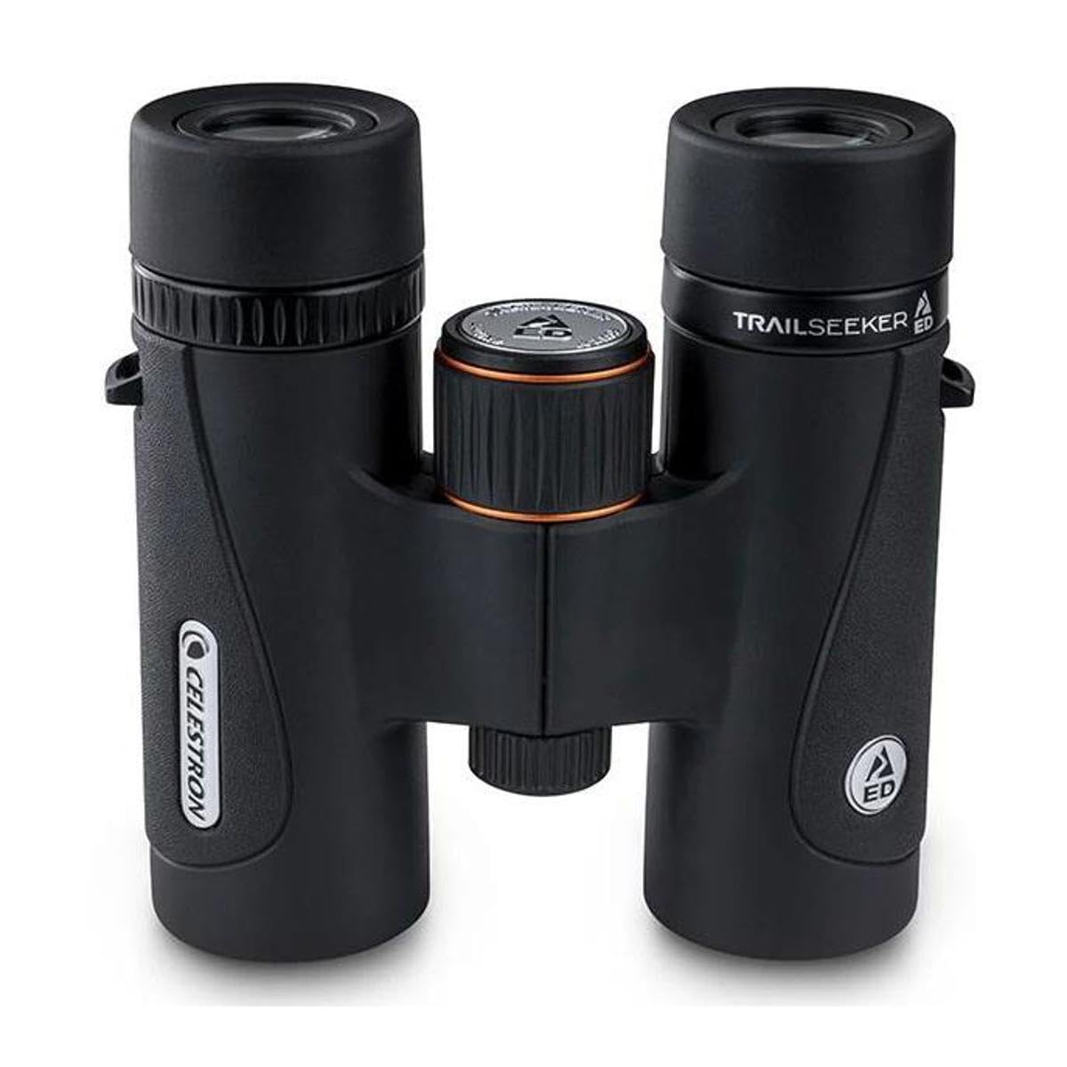 Celestron TrailSeeker ED 8x32 binoculars on tripod enable stable digiscoping
