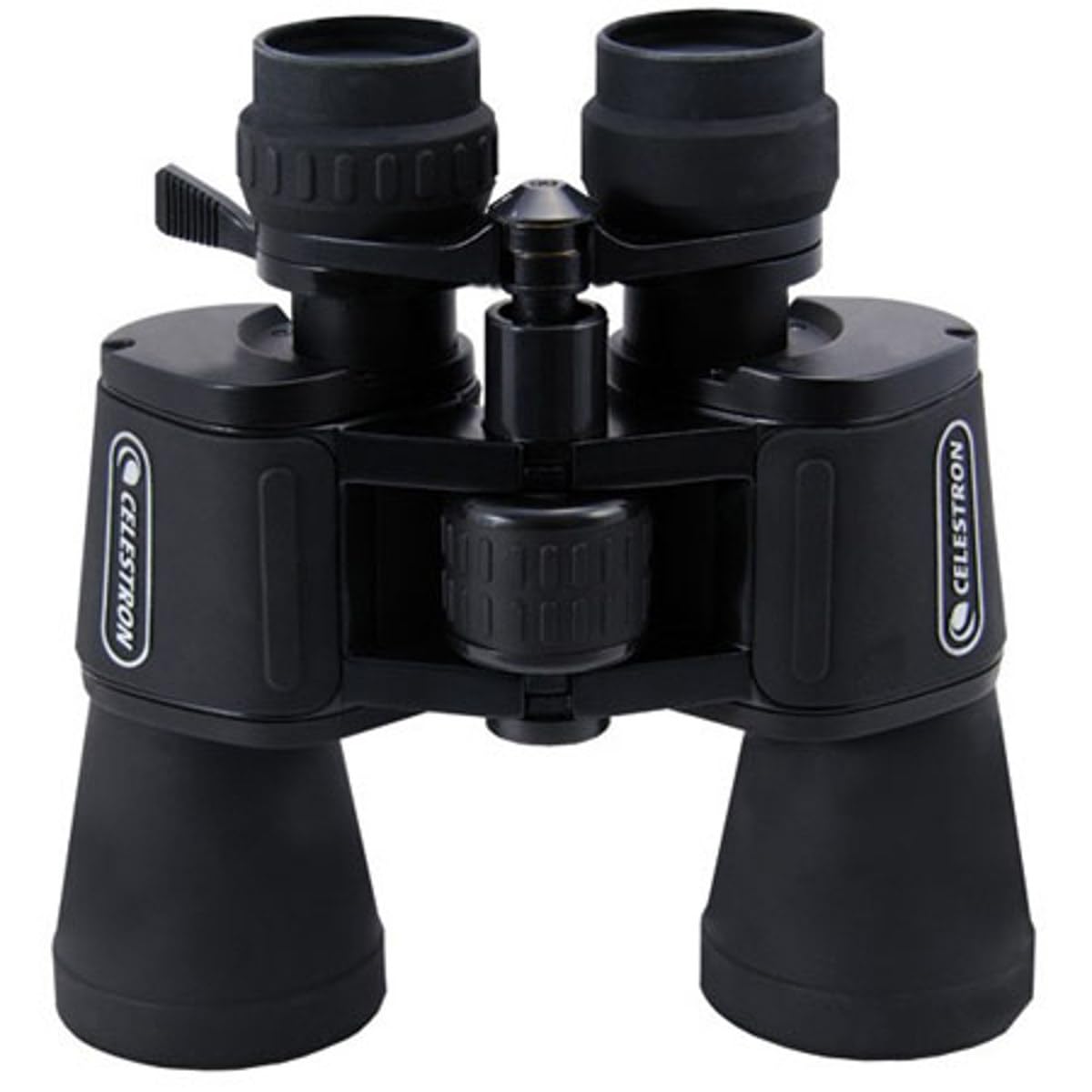 Celestron UpClose G2 binoculars front view for clear field scouting.