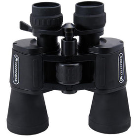 Celestron UpClose G2 binoculars front view for clear field scouting.