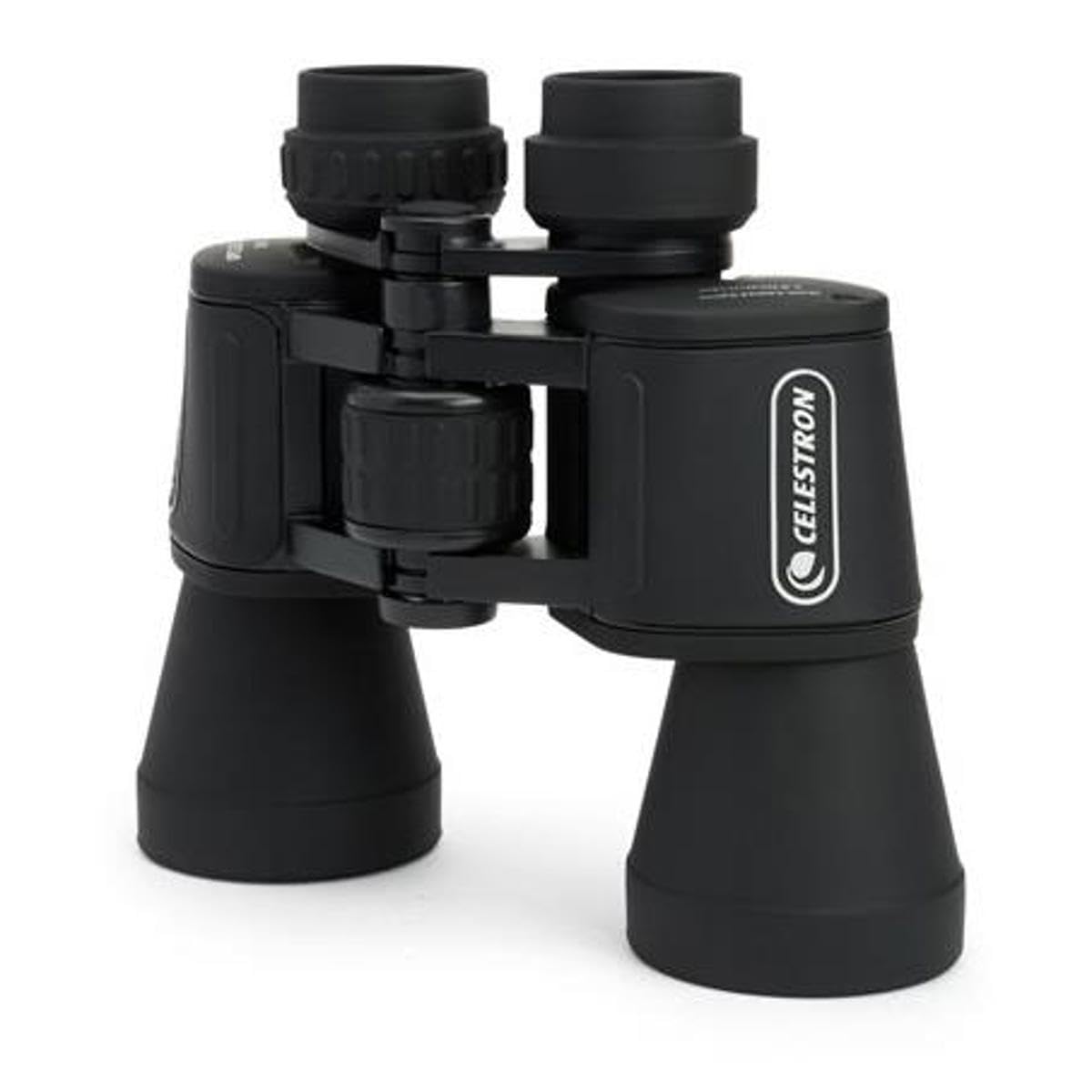 Celestron eyecups and focus wheel close-up for comfortable, precise focusing