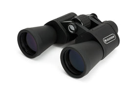 Celestron UpClose G2 front view showing compact aluminum body and objectives for clear viewing