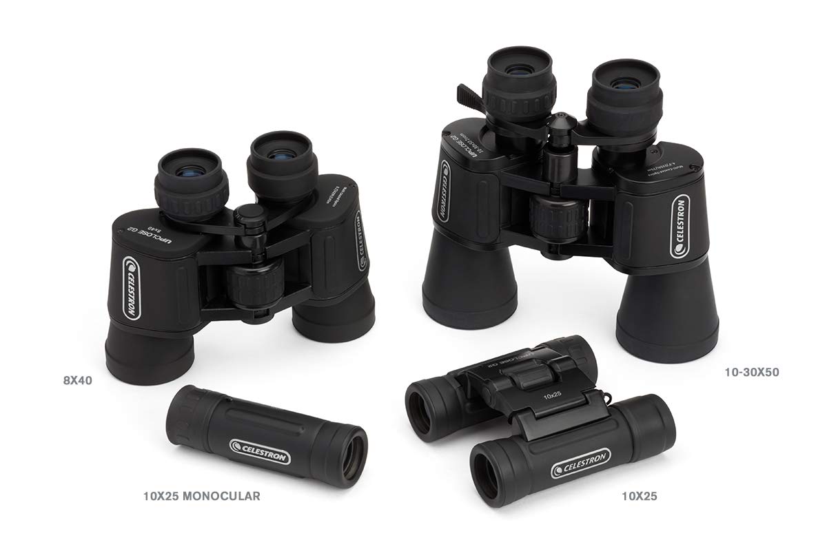 Celestron mounted on a tripod demonstrating stable, sharp 20x viewing for long sessions