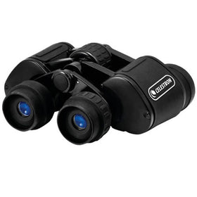 Celestron UpClose G2 objective lenses closeup highlighting multi-coated optics for brighter images