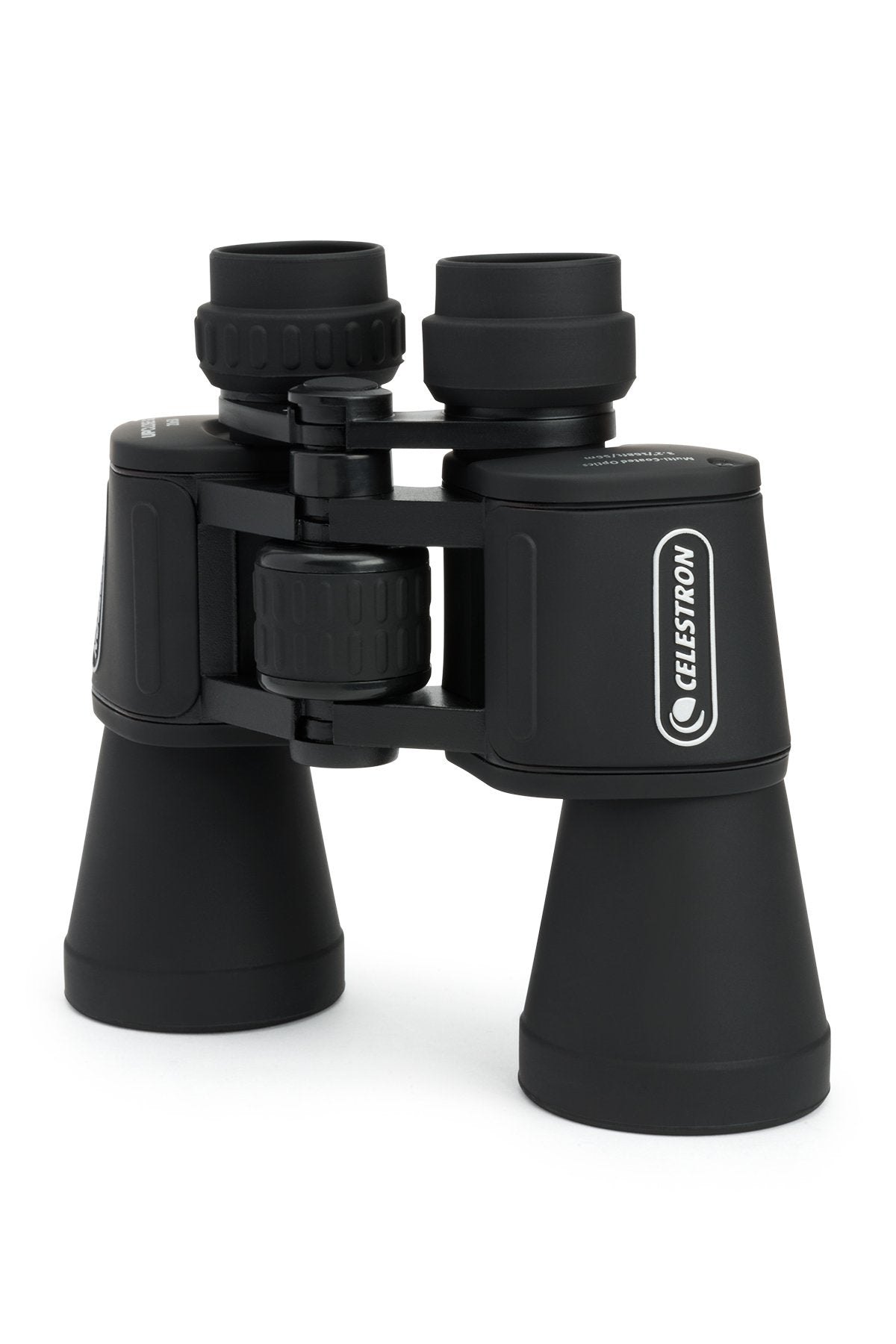 Celestron rubber-armored body offering shock protection and secure non-slip grip