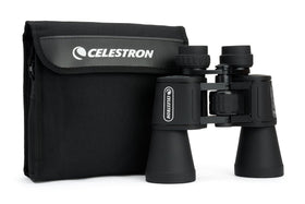 Celestron UpClose G2 held in hand showing size and ergonomic thumb indents for steady use
