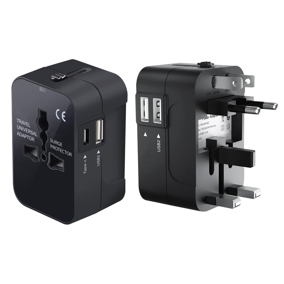 Cellet front view showing all‑in‑one adapter and benefit of universal compatibility