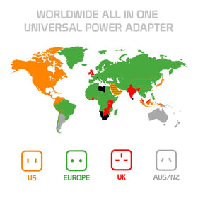 Cellet plugged into EU outlet charging a phone for convenient device power