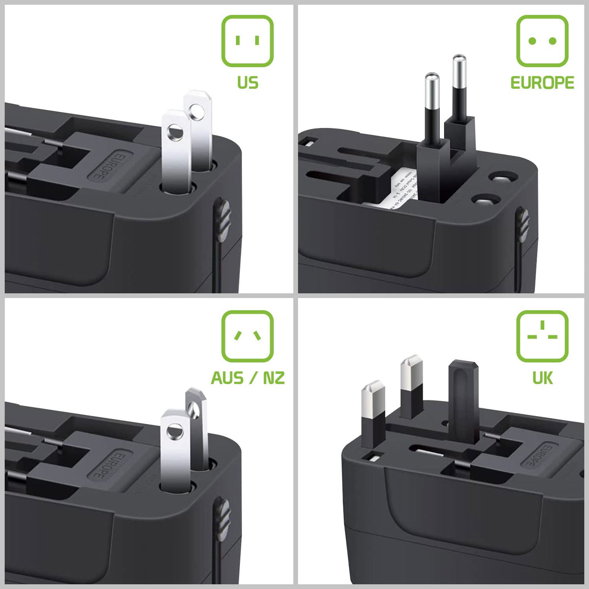 Cellet label and specifications photo highlighting safety ratings and info