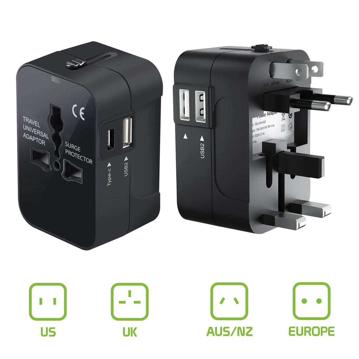 Cellet plugged into a UK outlet demonstrating correct regional fit and stability