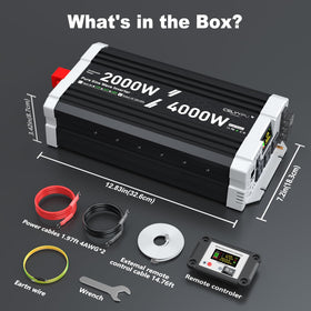 Durable aluminum casing on CELYYPU inverter for rugged use